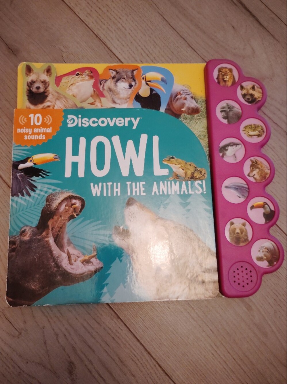 Discovery Animal Howling With The Animals Sound Book Board Book Works